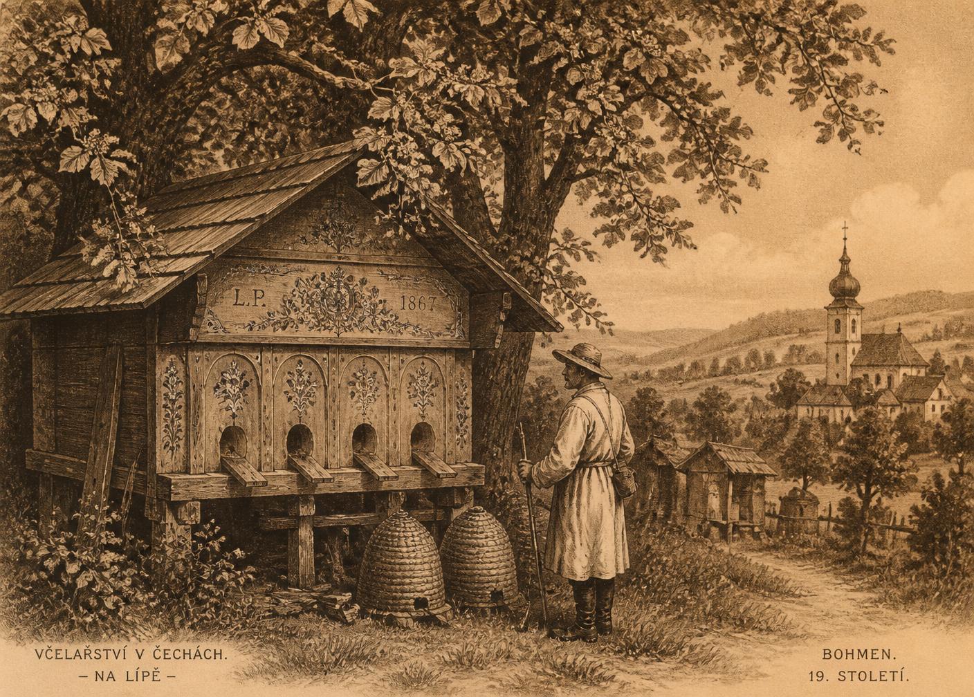 Historická podoba včelaření v Čechách